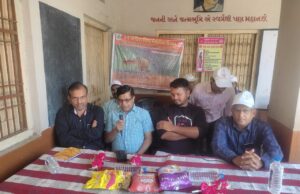 માતા અને બાળ તંદુરસ્તી માટે અવેરનેશ શિબીર તેમજ વિશ્વ મેલેરીયા દિવસની ઉજવણી કરવામાં આવી