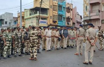 ખંભાતમાં રથયાત્રાને લઇ ફૂટ પેટ્રોલિંગ….