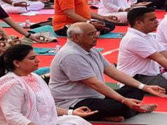 સુરતમાં રાજ્યકક્ષાના યોગ દિનની કરાઇ ઉજવણી … CM ભૂપેન્દ્ર પટેલે આપી હાજરી … PM MODIએ વર્ચ્યુઅલી આપી હાજરી…