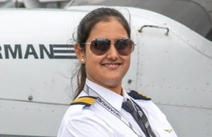દેશની સૌથી નાની ઉંમરની પ્રથમ પાઇલોટ …. સાક્ષી કોચર ….