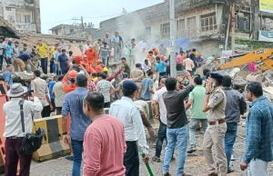 જુનાગઢમાં વરસાદની આફત વચ્ચે મકાન ધરાશાઇ …. ચારના મોત નિપજતાં CM ભૂપેન્દ્ર પટેલે દુ:ખ વ્યક્ત કર્યું ….