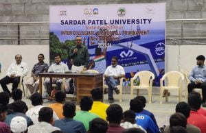 સરદાર પટેલ યુનિવર્સિટી દ્વારા કરાયું બાસ્કેટ બોલ સ્પર્ધાનું આયોજન