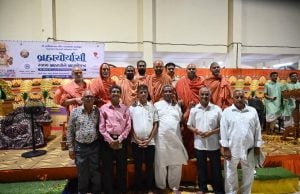 વડતાલધામમાં ઐતિહાસિક “ બ્રહ્મચોર્યાસી” કાર્યક્રમ યોજાયો … , ધારાસભ્ય પંકજ દેસાઈ અને IG એ આર્શીર્વાદ મેળવ્યા ……