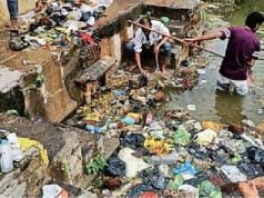 ભાવનગરમાં બ્રહ્મકુંડમાં સૌએ એકજૂઠ થઇ કચરો હટાવી કરી સરાહનીય કામગીરી