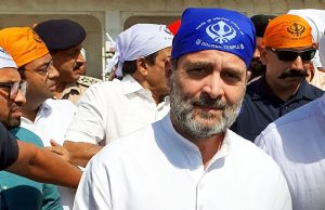 રાહુલ ગાંધીએ સુવર્ણ મંદિરમાં કરી સેવા ….. ‘સેવા’ માટે વાસણ ધોયા