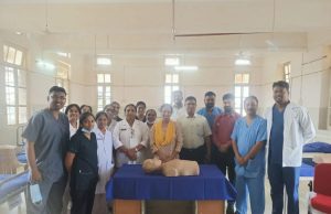 ગોધરા સિવિલ હોસ્પિટલ ખાતે દાંડિયા રાસના આયોજકોને CPR ની તાલીમ અપાઈ