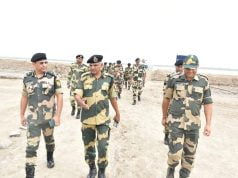 BSF ગુજરાતએ સરહદી વિસ્તારની લીધી મુલાકાત ….