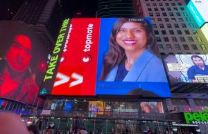 નડિયાદની યુવતી ન્યુયોર્ક ટાઇમ્સ સ્કવેરની સ્ક્રીન પર ઝળકી