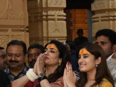 અભિનેત્રી રવિના ટંડને દિકરી રાશા સાથે સોમનાથ મહાદેવના ચરણમાં શીશ ઝુંકાવ્યું …