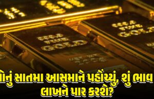 સોનું સાતમા આસમાને પહોંચ્યું, શું ભાવ 1 લાખને પાર કરશે? જાણો શું છે નિષ્ણાતનો અભિપ્રાય સોનું સાતમા આસમાને પહોંચ્યું, શું ભાવ 1 લાખને પાર કરશે? જાણો શું છે નિષ્ણાતનો અભિપ્રાય