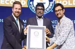 મેગાસ્ટાર ચિરંજીવીનું નામ ગિનિસ બુકમાં નોંધાયેલ, 156 ફિલ્મોના 537 ગીતોમાં 24000 ડાન્સ મૂવ્સ માટે સન્માનિત