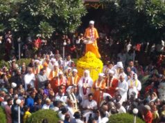 ઉમરેઠ – શ્રી સંતરામ મંદિર ખાતે પોષી પૂનમ નિમિત્તે સાકર બોર વર્ષા કરાઈ