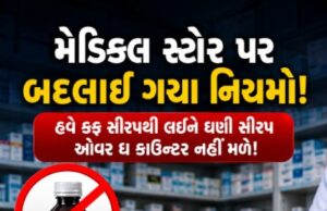 Medical Store New Rules: હવે કફ સીરપ સહિત ઘણી Syrup ડોક્ટરના Prescription વગર નહીં મળે